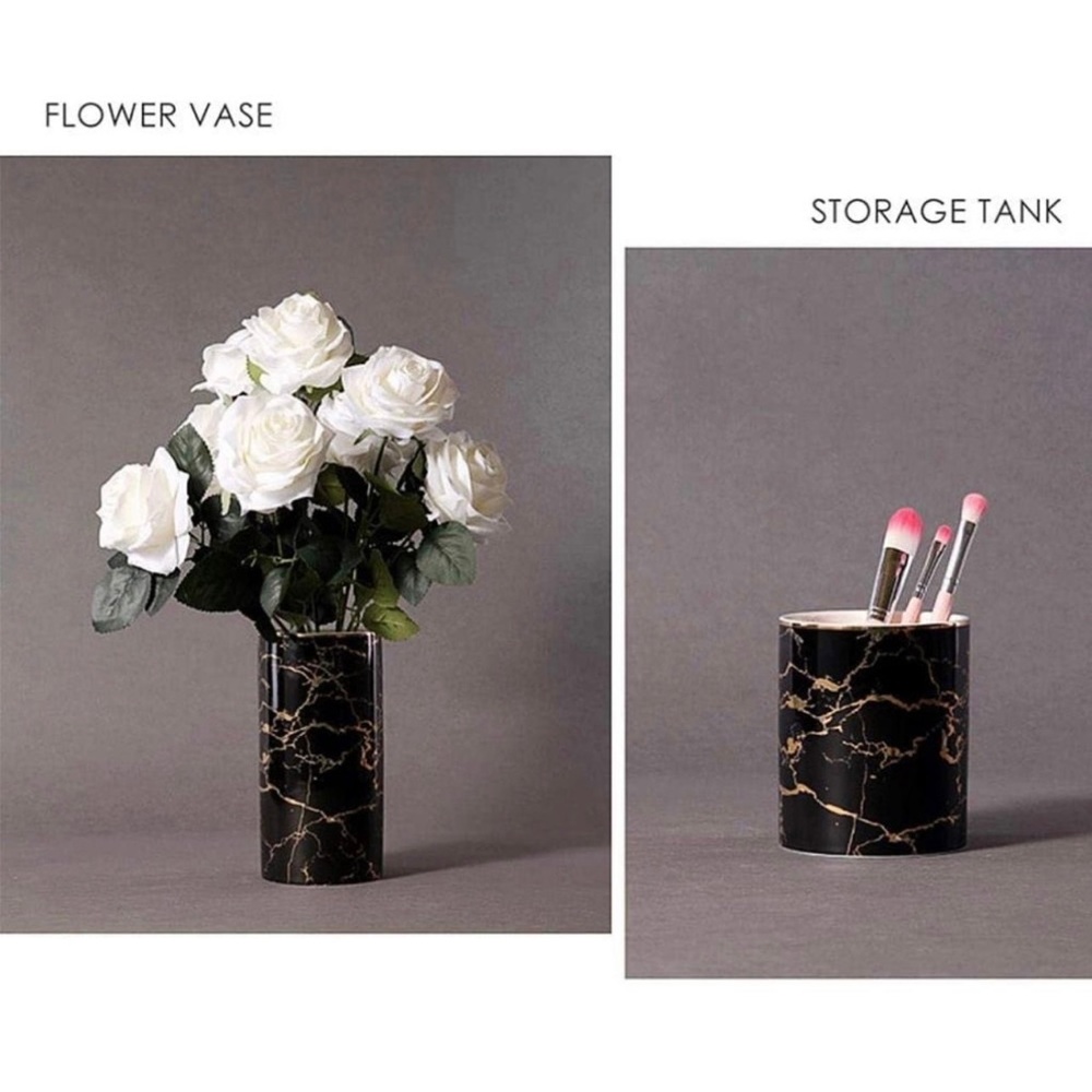 Marble Ceramic Food Storage Container - Picture 3 of 11